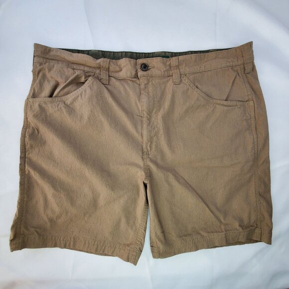 Orvis Mens Size 40 Khaki Shorts Hiking Camping Outdoor Adventure Gorpcore - Picture 8 of 8